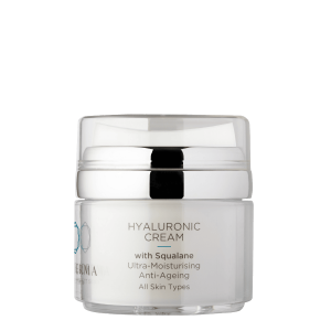 Hyaluronic cream real life bombay jar photography