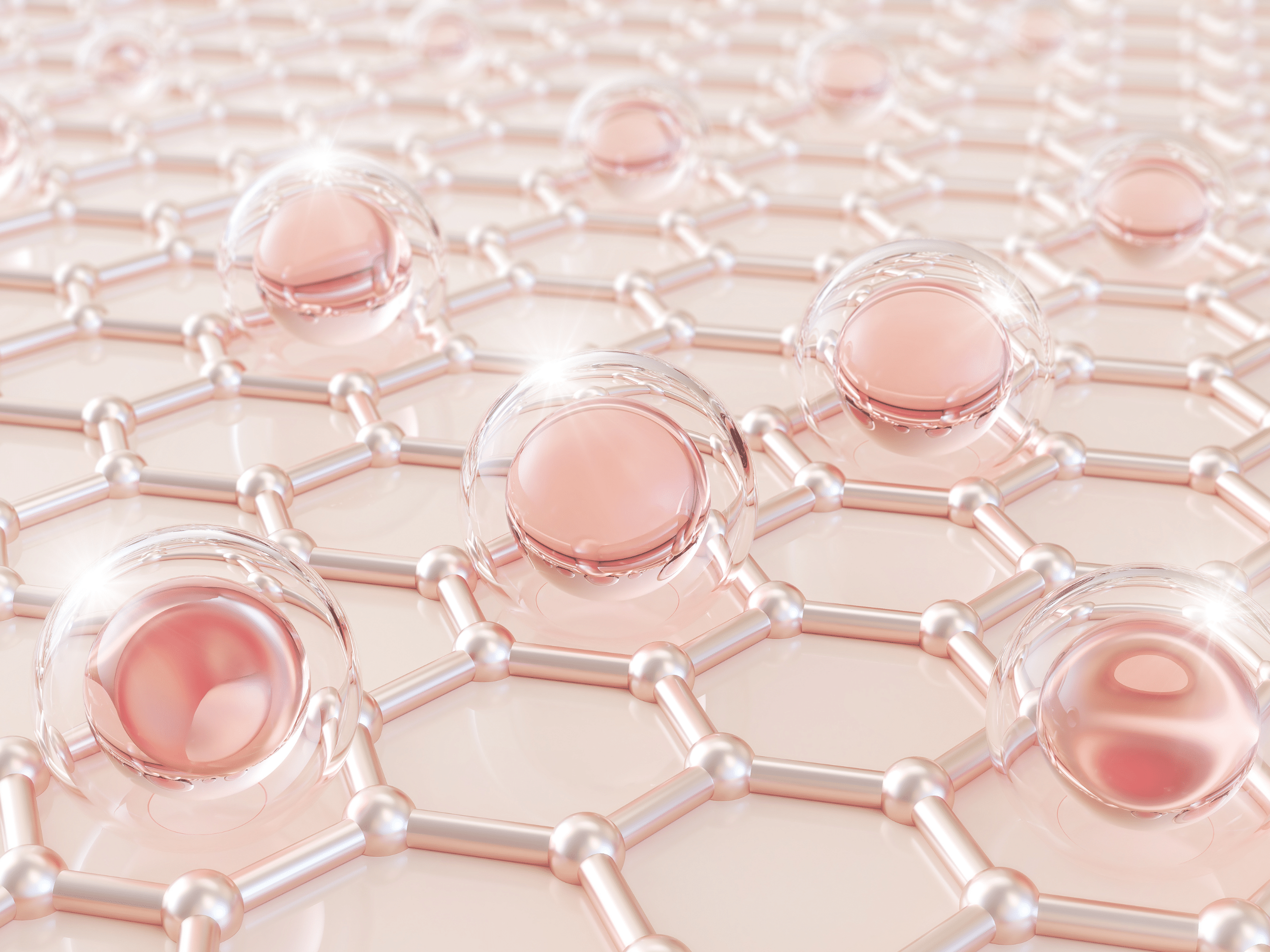 CellDerma Molecules Absorbing Graphic Design Content Image