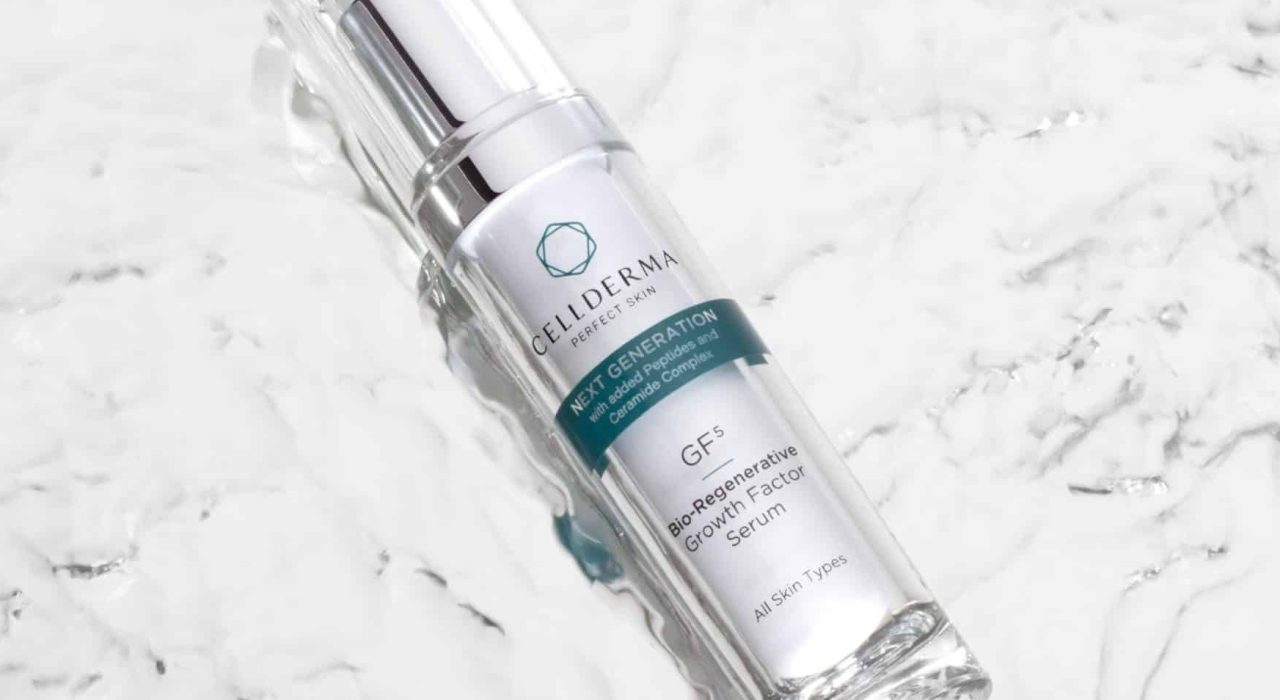 CellDerma GF5 Next Generation Water Background Product Image Content
