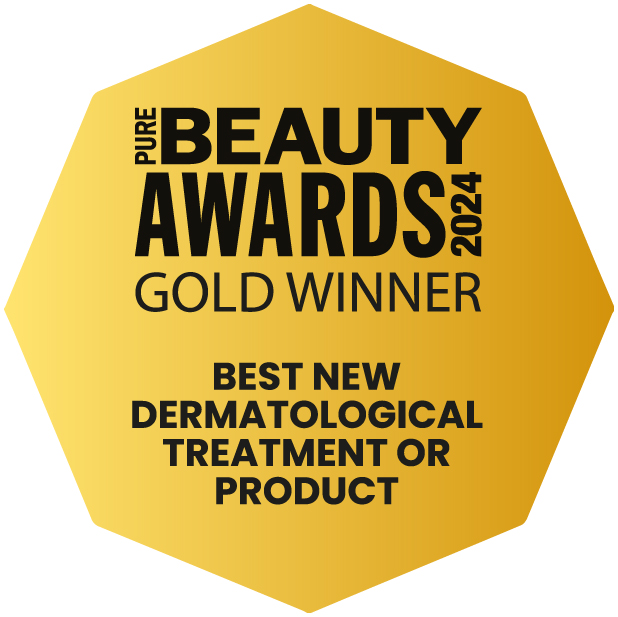 CellDerma Pure Beauty Awards 2024 Logo Best New Dermatological Treatment or Product Content Image