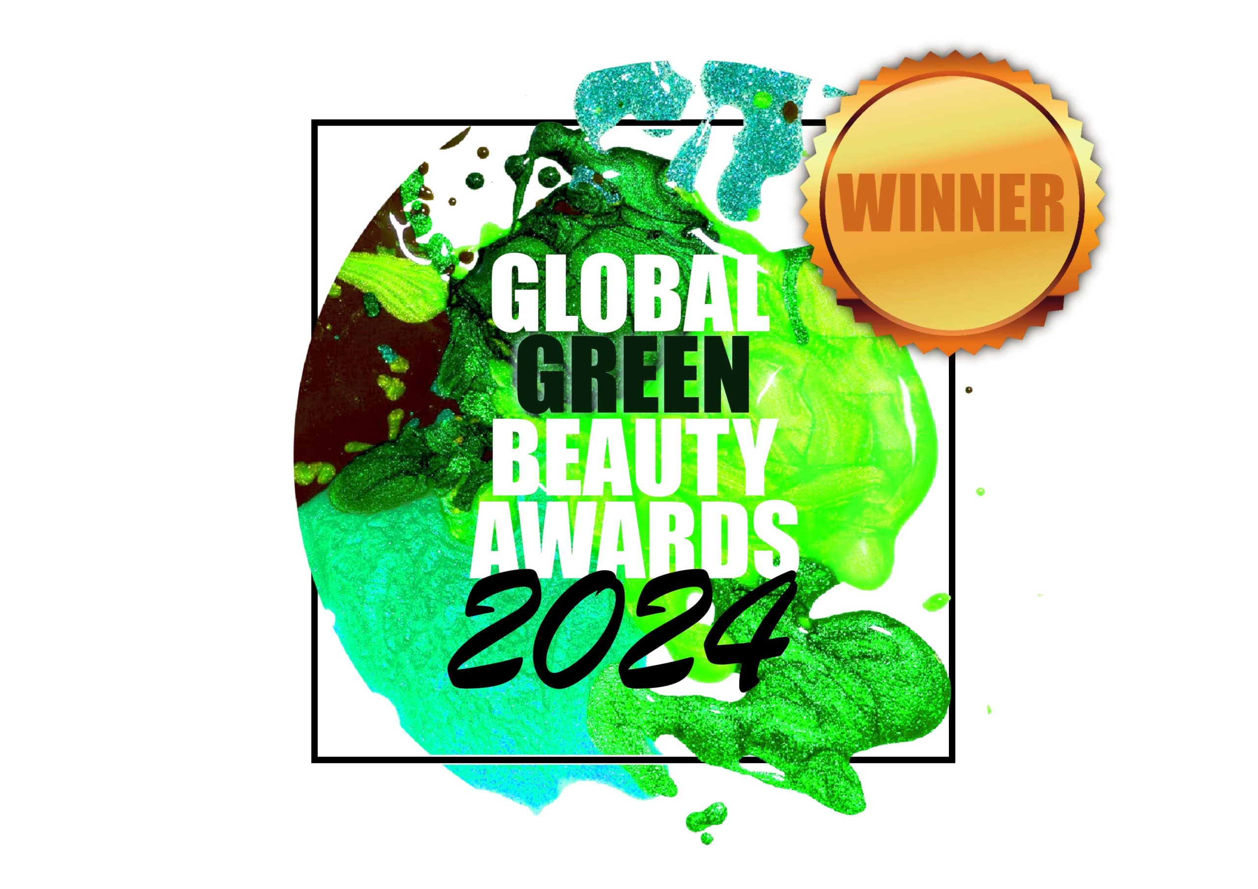 CellDerma Global Green Beauty Awards 2024 Gold Winner Logo