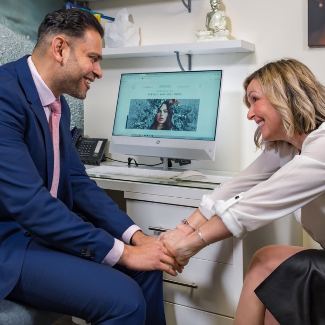 CellDerma Dr Dev Patel Happy Patient Portsmouth Content Image