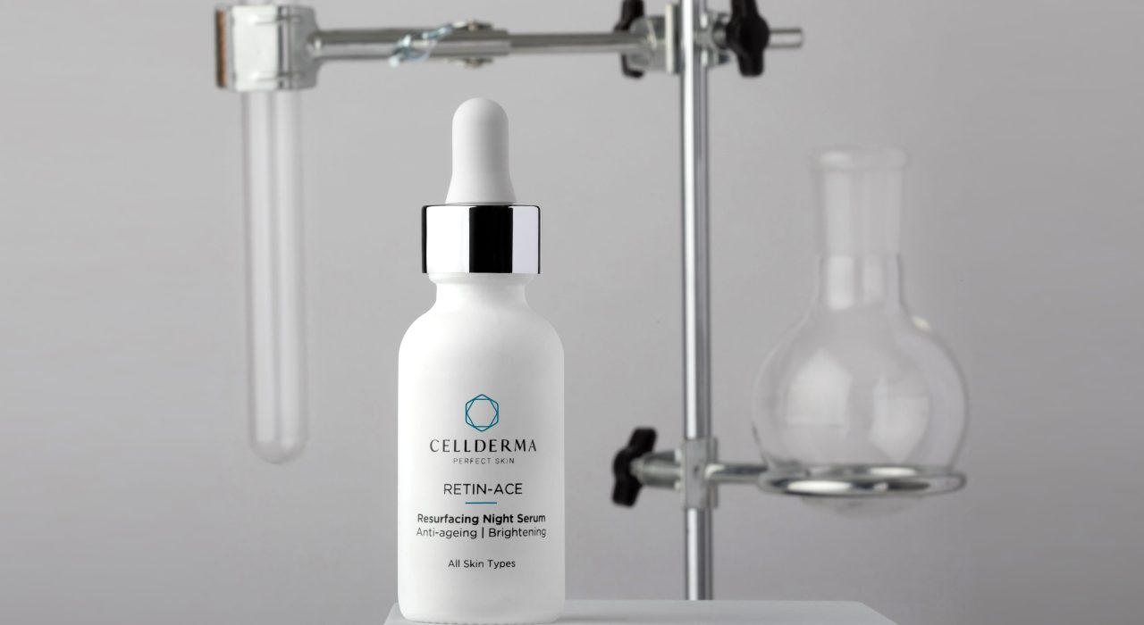 CellDerma Retin-ACE Product Lab Test Tube Content Image